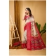 Generic Women's Soft Dola Cotton Kalamkari Printed Saree With Unstitched Blouse 5.5Mtr (Red) Generic Women's Soft Dola Cotton Kalamkari Printed Saree With Unstitched Blouse 5.5Mtr (Red)