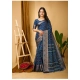 Generic Women's Soft Dola Cotton Kalamkari Printed Saree With Unstitched Blouse 5.5Mtr (Blue) Generic Women's Soft Dola Cotton Kalamkari Printed Saree With Unstitched Blouse 5.5Mtr (Blue)