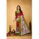 Generic Women's Soft Handloom Cotton Kalamkari Printed Saree With Unstitched Blouse 5.5Mtr (Maroon) Generic Women's Soft Handloom Cotton Kalamkari Printed Saree With Unstitched Blouse 5.5Mtr (Maroon)