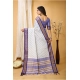 Generic Women's Soft Cotton Silk Printed Saree With Unstitched Blouse 5.5Mtr (Purple) Generic Women's Soft Cotton Silk Printed Saree With Unstitched Blouse 5.5Mtr (Purple)