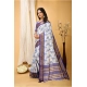 Generic Women's Soft Cotton Silk Printed Saree With Unstitched Blouse 5.5Mtr (Purple) Generic Women's Soft Cotton Silk Printed Saree With Unstitched Blouse 5.5Mtr (Purple)