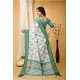 Generic Women's Soft Cotton Silk Printed Saree With Unstitched Blouse 5.5Mtr (Turquoise) Generic Women's Soft Cotton Silk Printed Saree With Unstitched Blouse 5.5Mtr (Turquoise)
