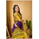 Generic Women's Soft Dola Cotton Kalamkari Printed Saree With Unstitched Blouse 5.5Mtr (Purple) Generic Women's Soft Dola Cotton Kalamkari Printed Saree With Unstitched Blouse 5.5Mtr (Purple)