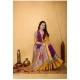 Generic Women's Soft Dola Cotton Kalamkari Printed Saree With Unstitched Blouse 5.5Mtr (Purple) Generic Women's Soft Dola Cotton Kalamkari Printed Saree With Unstitched Blouse 5.5Mtr (Purple)
