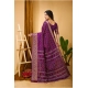 Generic Women's Soft Dola Cotton Kalamkari Printed Saree With Unstitched Blouse 5.5Mtr (Purple) Generic Women's Soft Dola Cotton Kalamkari Printed Saree With Unstitched Blouse 5.5Mtr (Purple)