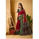 Generic Women's Soft Dola Cotton Kalamkari Printed Saree With Unstitched Blouse 5.5Mtr (Red) Generic Women's Soft Dola Cotton Kalamkari Printed Saree With Unstitched Blouse 5.5Mtr (Red)