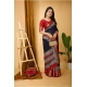 Generic Women's Soft Dola Cotton Kalamkari Printed Saree With Unstitched Blouse 5.5Mtr (Navy Blue) Generic Women's Soft Dola Cotton Kalamkari Printed Saree With Unstitched Blouse 5.5Mtr (Navy Blue)