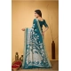 Generic Women's Soft Handloom Cotton Kalamkari Printed Saree With Unstitched Blouse 5.5Mtr (Turquoise) Generic Women's Soft Handloom Cotton Kalamkari Printed Saree With Unstitched Blouse 5.5Mtr (Turquoise)