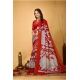 Generic Women's Soft Handloom Cotton Kalamkari Printed Saree With Unstitched Blouse 5.5Mtr (Red) Generic Women's Soft Handloom Cotton Kalamkari Printed Saree With Unstitched Blouse 5.5Mtr (Red)