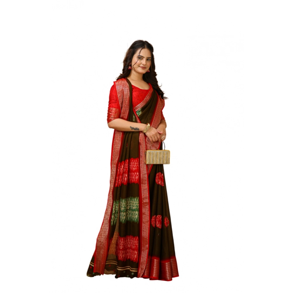 Generic Women's Soft Blooming Marshmallow Fabric Kalamkari Printed Saree With Unstitched Blouse 5.5Mtr (Mehendi) Generic Women's Soft Blooming Marshmallow Fabric Kalamkari Printed Saree With Unstitched Blouse 5.5Mtr (Mehendi)