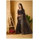 Generic Women's Soft Dola Cotton Kalamkari Printed Saree With Unstitched Blouse 5.5Mtr (Black) Generic Women's Soft Dola Cotton Kalamkari Printed Saree With Unstitched Blouse 5.5Mtr (Black)