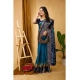 Generic Women's Soft Dola Cotton Kalamkari Printed Saree With Unstitched Blouse 5.5Mtr (Blue) Generic Women's Soft Dola Cotton Kalamkari Printed Saree With Unstitched Blouse 5.5Mtr (Blue)