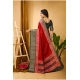 Generic Women's Soft Dola Cotton Kalamkari Printed Saree With Unstitched Blouse 5.5Mtr (Red) Generic Women's Soft Dola Cotton Kalamkari Printed Saree With Unstitched Blouse 5.5Mtr (Red)