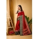 Generic Women's Soft Dola Cotton Kalamkari Printed Saree With Unstitched Blouse 5.5Mtr (Red) Generic Women's Soft Dola Cotton Kalamkari Printed Saree With Unstitched Blouse 5.5Mtr (Red)