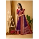 Generic Women's Soft Dola Cotton Kalamkari Printed Saree With Unstitched Blouse 5.5Mtr (Purple) Generic Women's Soft Dola Cotton Kalamkari Printed Saree With Unstitched Blouse 5.5Mtr (Purple)