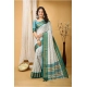 Generic Women's Soft Cotton Silk Printed Saree With Unstitched Blouse 5.5Mtr (Rama Green) Generic Women's Soft Cotton Silk Printed Saree With Unstitched Blouse 5.5Mtr (Rama Green)