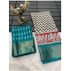 Generic Women's Soft Dola Cotton Kalamkari Printed Saree With Unstitched Blouse 5.5Mtr (Turquoise) Generic Women's Soft Dola Cotton Kalamkari Printed Saree With Unstitched Blouse 5.5Mtr (Turquoise)