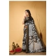 Generic Women's Soft Handloom Cotton Kalamkari Printed Saree With Unstitched Blouse 5.5Mtr (Black) Generic Women's Soft Handloom Cotton Kalamkari Printed Saree With Unstitched Blouse 5.5Mtr (Black)