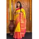 Generic Women's Soft Lichi Silk Printed Saree With Unstitched Blouse 5.5Mtr (Yellow) Generic Women's Soft Lichi Silk Printed Saree With Unstitched Blouse 5.5Mtr (Yellow)