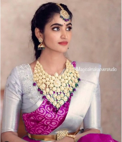 Generic Women's Soft Lichi Silk Printed Saree With Unstitched Blouse 5.5Mtr (Pink) Generic Women's Soft Lichi Silk Printed Saree With Unstitched Blouse 5.5Mtr (Pink)