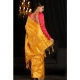 Generic Women's Soft Lichi Silk Woven Saree With Unstitched Blouse 5.5Mtr (Yellow) Generic Women's Soft Lichi Silk Woven Saree With Unstitched Blouse 5.5Mtr (Yellow)