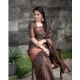 Generic Women's Soft Lichi Silk Printed Saree With Unstitched Blouse 5.5Mtr (Brown) Generic Women's Soft Lichi Silk Printed Saree With Unstitched Blouse 5.5Mtr (Brown)