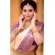 Generic Women's Soft Lichi Silk Printed Saree With Unstitched Blouse 5.5Mtr (Purple) Generic Women's Soft Lichi Silk Printed Saree With Unstitched Blouse 5.5Mtr (Purple)