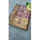 Generic Women's Soft Lichi Silk Printed Saree With Unstitched Blouse 5.5Mtr (Purple) Generic Women's Soft Lichi Silk Printed Saree With Unstitched Blouse 5.5Mtr (Purple)