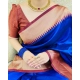 Generic Women's Soft Lichi Silk Solid Saree With Unstitched Blouse 5.5Mtr (Blue) Generic Women's Soft Lichi Silk Solid Saree With Unstitched Blouse 5.5Mtr (Blue)
