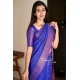Generic Women's Soft Lichi Silk Solid Saree With Unstitched Blouse 5.5Mtr (Blue) Generic Women's Soft Lichi Silk Solid Saree With Unstitched Blouse 5.5Mtr (Blue)