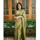 Generic Women's Soft Lichi Silk Printed Saree With Unstitched Blouse 5.5Mtr (Green) Generic Women's Soft Lichi Silk Printed Saree With Unstitched Blouse 5.5Mtr (Green)
