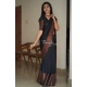 Generic Women's Soft Lichi Silk Solid Saree With Unstitched Blouse 5.5Mtr (Black) Generic Women's Soft Lichi Silk Solid Saree With Unstitched Blouse 5.5Mtr (Black)
