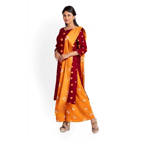 Generic Women's Rayon Printed Unstitched Salwar Suit Material With Dupatta 2.3Mtrs (Red) Generic Women's Rayon Printed Unstitched Salwar Suit Material With Dupatta 2.3Mtrs (Red)