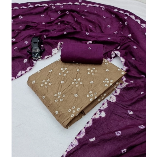 Generic Women's Cambric Cotton Printed Unstitched Salwar Suit Material With Dupatta 2.3Mtrs (Beige) Generic Women's Cambric Cotton Printed Unstitched Salwar Suit Material With Dupatta 2.3Mtrs (Beige)