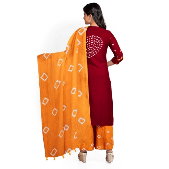 Generic Women's Rayon Printed Unstitched Salwar Suit Material With Dupatta 2.3Mtrs (Red) Generic Women's Rayon Printed Unstitched Salwar Suit Material With Dupatta 2.3Mtrs (Red)