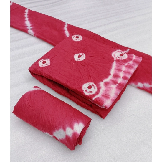 Generic Women's Chanderi Cotton Printed Unstitched Salwar Suit Material With Dupatta 2.3Mtrs (Pink) Generic Women's Chanderi Cotton Printed Unstitched Salwar Suit Material With Dupatta 2.3Mtrs (Pink)