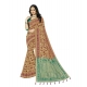 Generic Women's Banarasi Printed Saree With Unstitched Blouse 5.5Mtr (Purple) Generic Women's Banarasi Printed Saree With Unstitched Blouse 5.5Mtr (Purple)