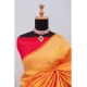 Generic Women's Banarasi Printed Saree With Unstitched Blouse 5.5Mtr (Yellow) Generic Women's Banarasi Printed Saree With Unstitched Blouse 5.5Mtr (Yellow)