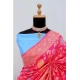 Generic Women's Banarasi Printed Saree With Unstitched Blouse 5.5Mtr (Rani)