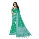 Generic Women's Cotton Printed Saree With Unstitched Blouse 5.5Mtr (Rama) Generic Women's Cotton Printed Saree With Unstitched Blouse 5.5Mtr (Rama)