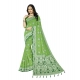 Generic Women's Cotton Printed Saree With Unstitched Blouse 5.5Mtr (Green) Generic Women's Cotton Printed Saree With Unstitched Blouse 5.5Mtr (Green)
