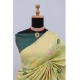 Generic Women's Banarasi Printed Saree With Unstitched Blouse 5.5Mtr (Light Green) Generic Women's Banarasi Printed Saree With Unstitched Blouse 5.5Mtr (Light Green)