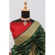 Generic Women's Banarasi Printed Saree With Unstitched Blouse 5.5Mtr (Green) Generic Women's Banarasi Printed Saree With Unstitched Blouse 5.5Mtr (Green)