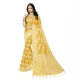 Generic Women's Cotton Printed Saree With Unstitched Blouse 5.5Mtr (Yellow) Generic Women's Cotton Printed Saree With Unstitched Blouse 5.5Mtr (Yellow)