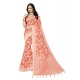 Generic Women's Cotton Printed Saree With Unstitched Blouse 5.5Mtr (Orange) Generic Women's Cotton Printed Saree With Unstitched Blouse 5.5Mtr (Orange)