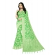 Generic Women's Cotton Printed Saree With Unstitched Blouse 5.5Mtr (Green) Generic Women's Cotton Printed Saree With Unstitched Blouse 5.5Mtr (Green)