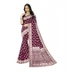 Generic Women's Satin Printed Saree With Unstitched Blouse 5.5Mtr (Brown) Generic Women's Satin Printed Saree With Unstitched Blouse 5.5Mtr (Brown)
