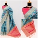 Generic Women's Banarasi Printed Saree With Unstitched Blouse 5.5Mtr (Aqua Blue) Generic Women's Banarasi Printed Saree With Unstitched Blouse 5.5Mtr (Aqua Blue)