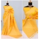 Generic Women's Banarasi Printed Saree With Unstitched Blouse 5.5Mtr (Yellow) Generic Women's Banarasi Printed Saree With Unstitched Blouse 5.5Mtr (Yellow)