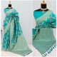 Generic Women's Banarasi Printed Saree With Unstitched Blouse 5.5Mtr (Rama) Generic Women's Banarasi Printed Saree With Unstitched Blouse 5.5Mtr (Rama)